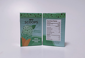 [Organic] 민트초코 스쿱 (Scoops) 플레잉카드